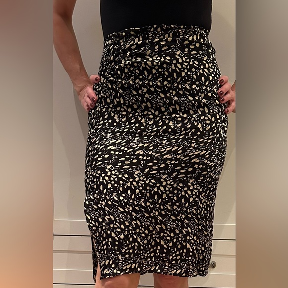 Ba&sh Estel Midi Skirt Side Slit - Picture 3 of 11